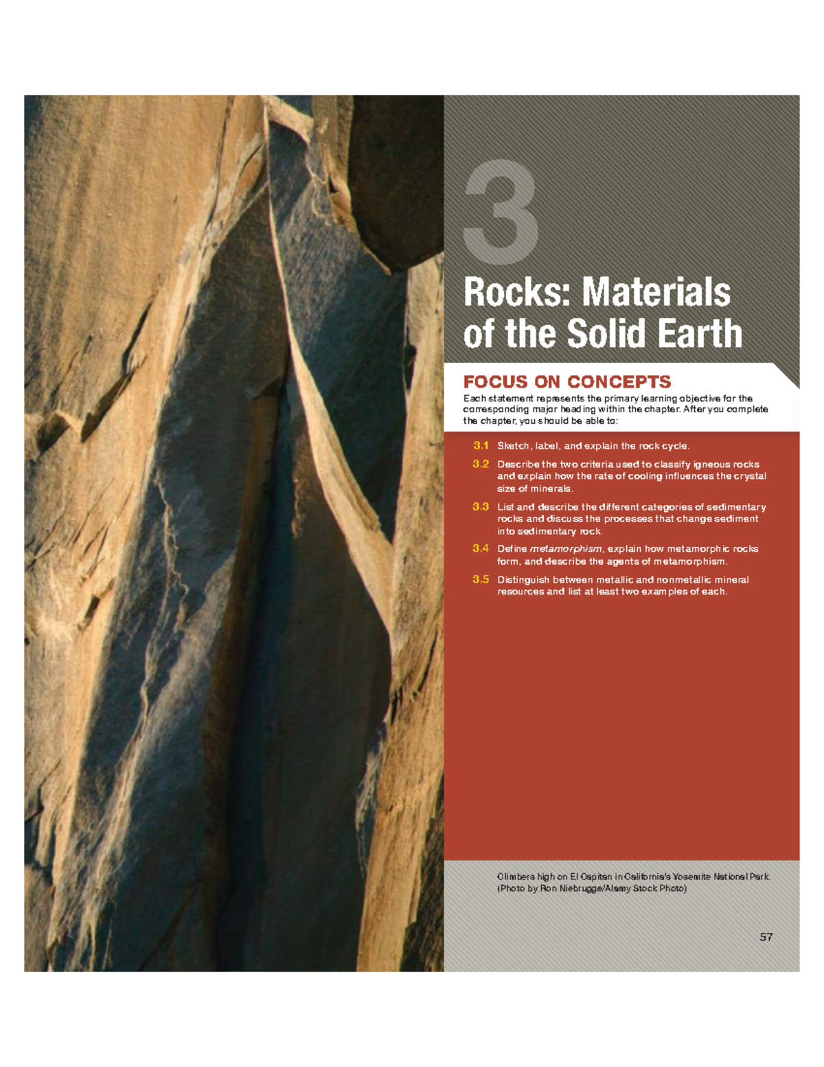 Rocks: Materials of the Solid Earth - Chapter 3 Study Guide - Studocu