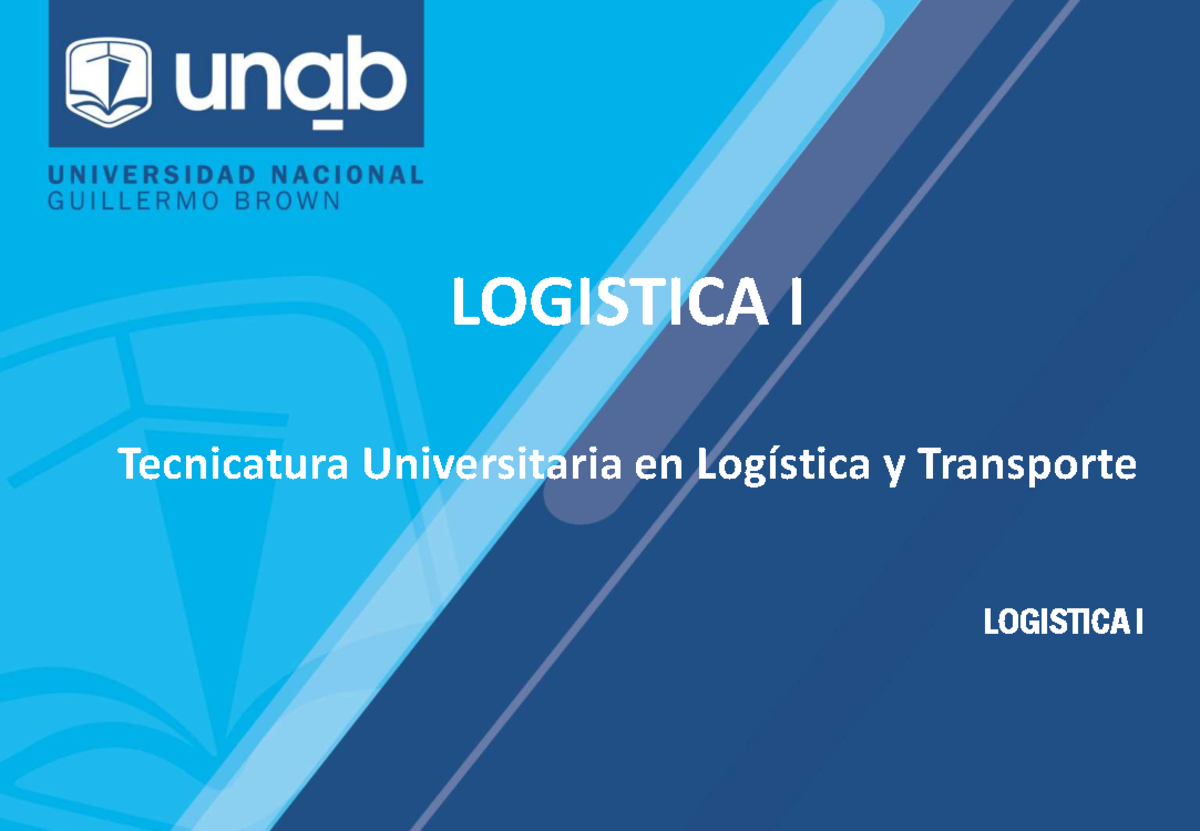 UNAB-Log.I - Clase 12: Análisis de Costos Logísticos (3) - Studocu
