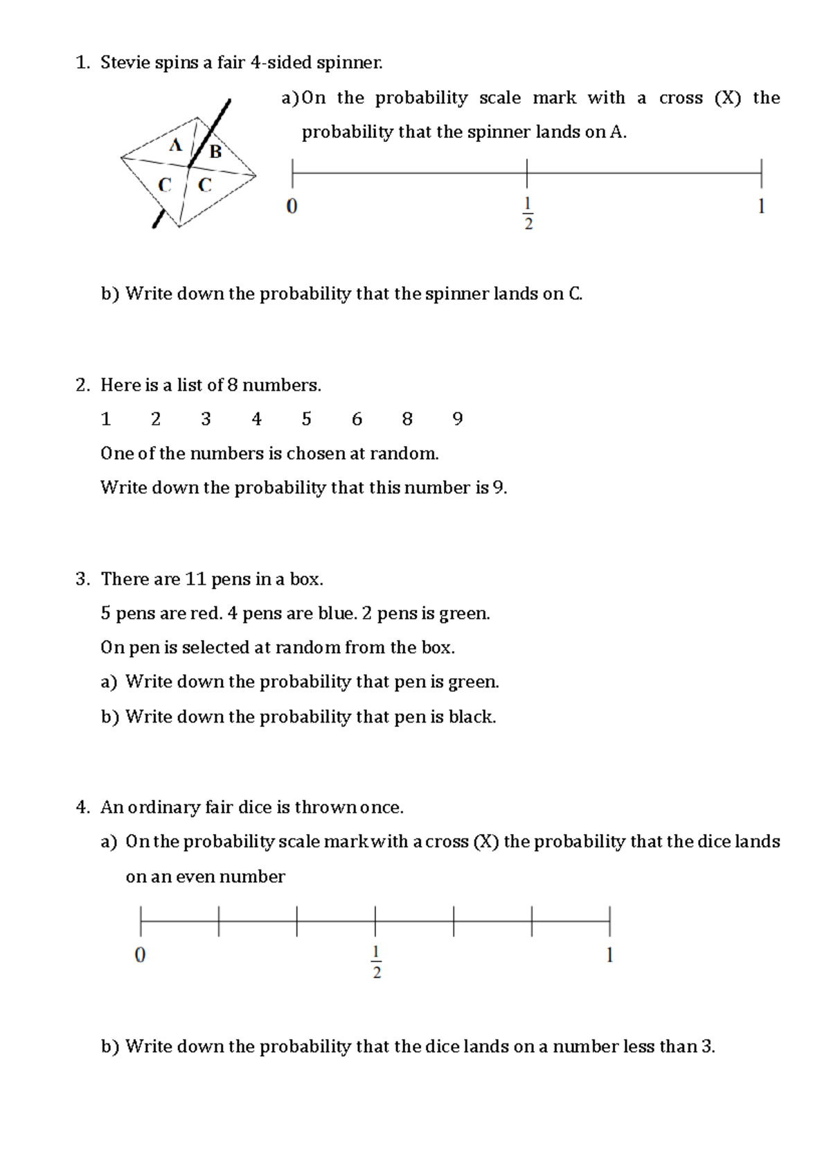 Probability Quiz Questions and Solutions (QP) - Studocu