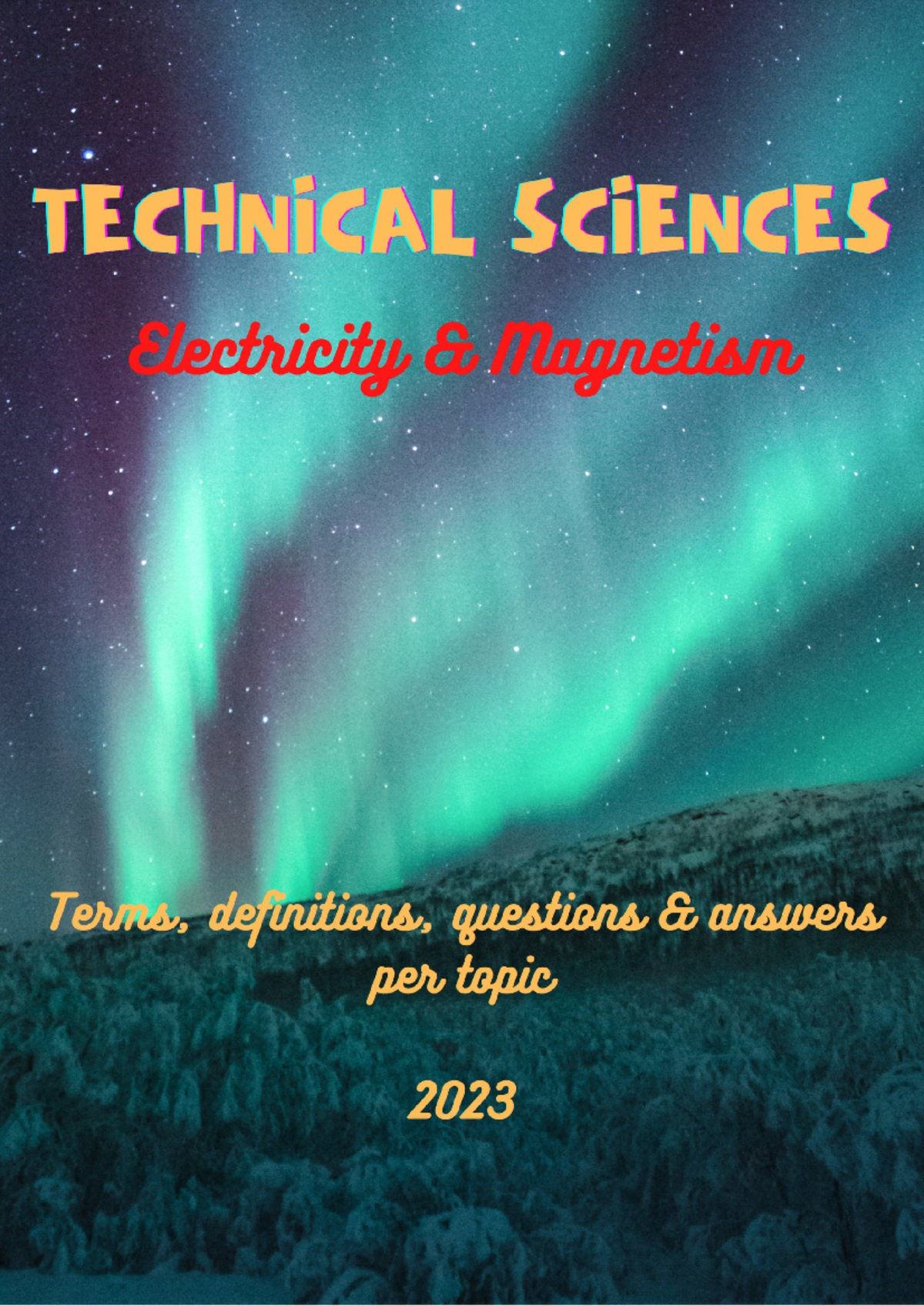 2023 Tec Sci T&D Gr 12 Elec & Mag Exam Qs & Answers Guide - Studocu