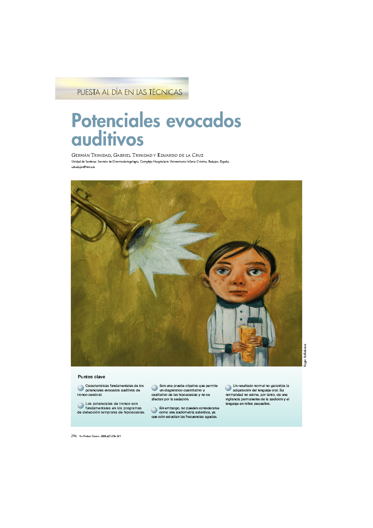 Potenciales Evocados Auditivos: Clase Complementaria (PEATC) - Studocu
