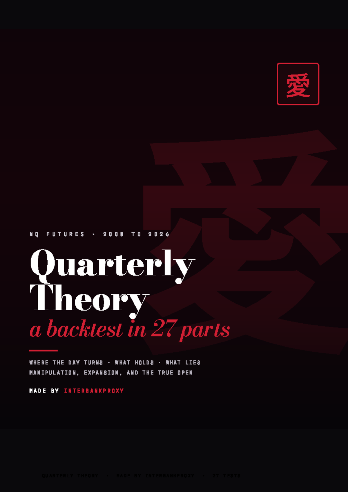 NQ FUTURES 2008-2026: Quarterly Theory & Backtest Insights - Document Preview
