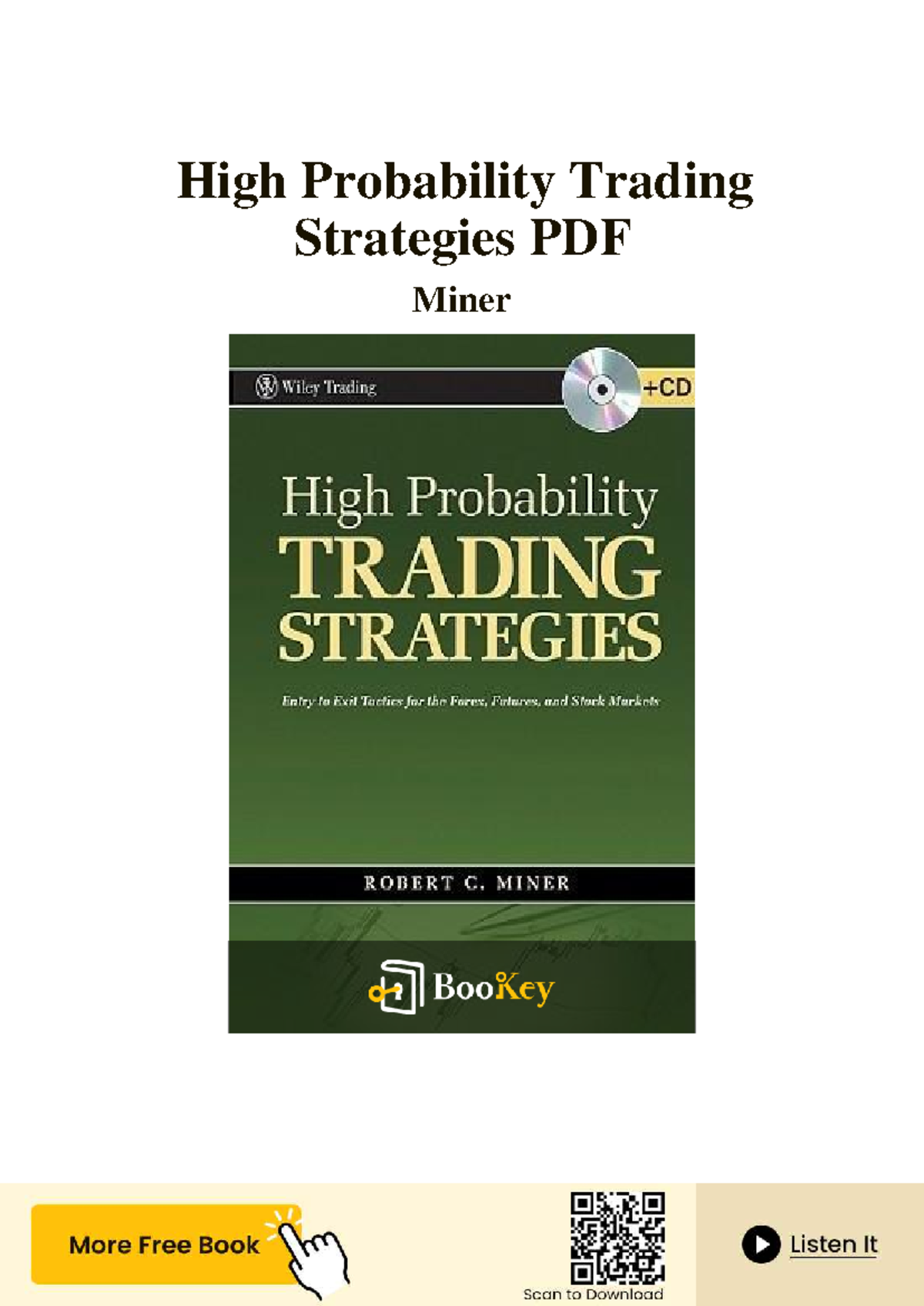 High Probability Trading Strategies (Course Code: HPTS) - Comprehensive ...
