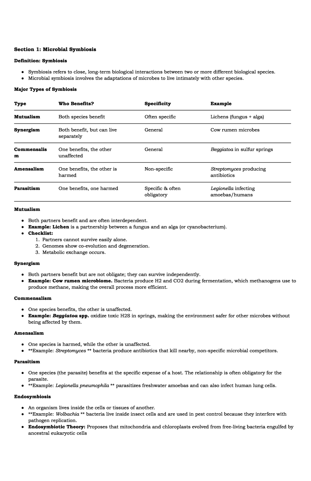 Micro 2420: Review of Microbial Symbiosis with Active Recall Questions ...