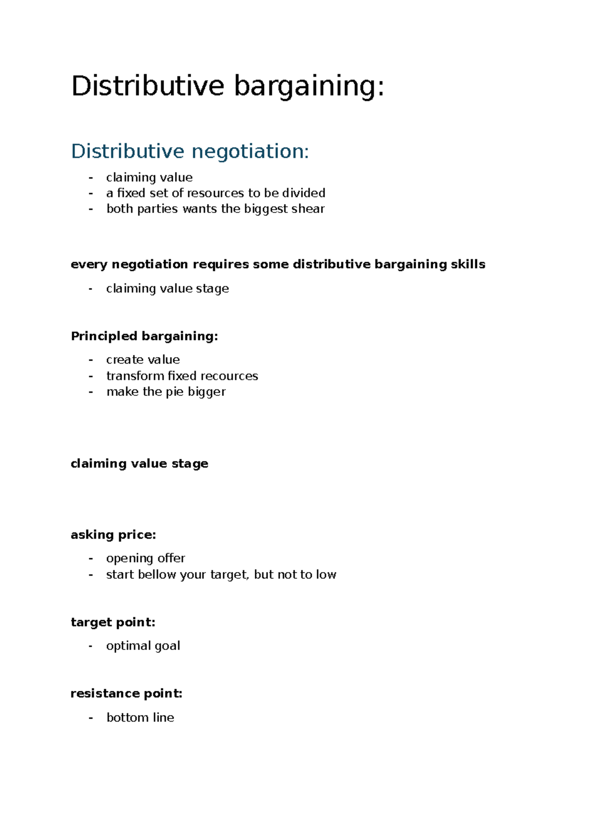 Negotiation Strategies and Tactics: Insights for Exam Preparation ...