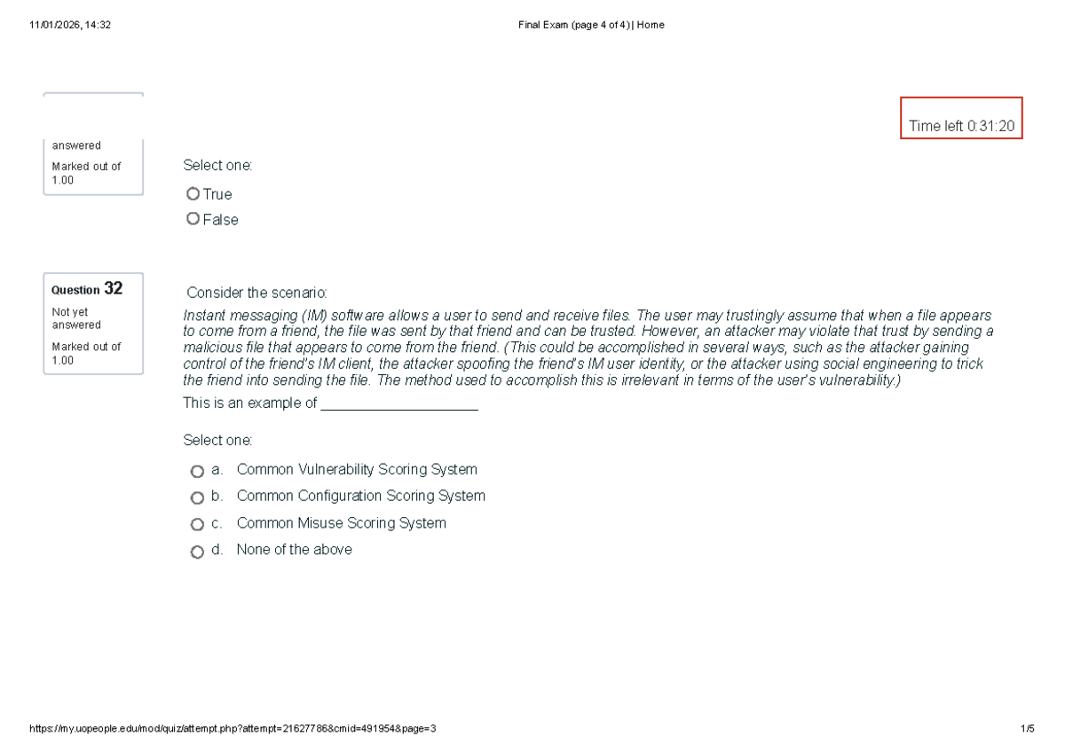 4403-01 Software Engineering Final Exam Questions (Page 4 of 4) - Studocu