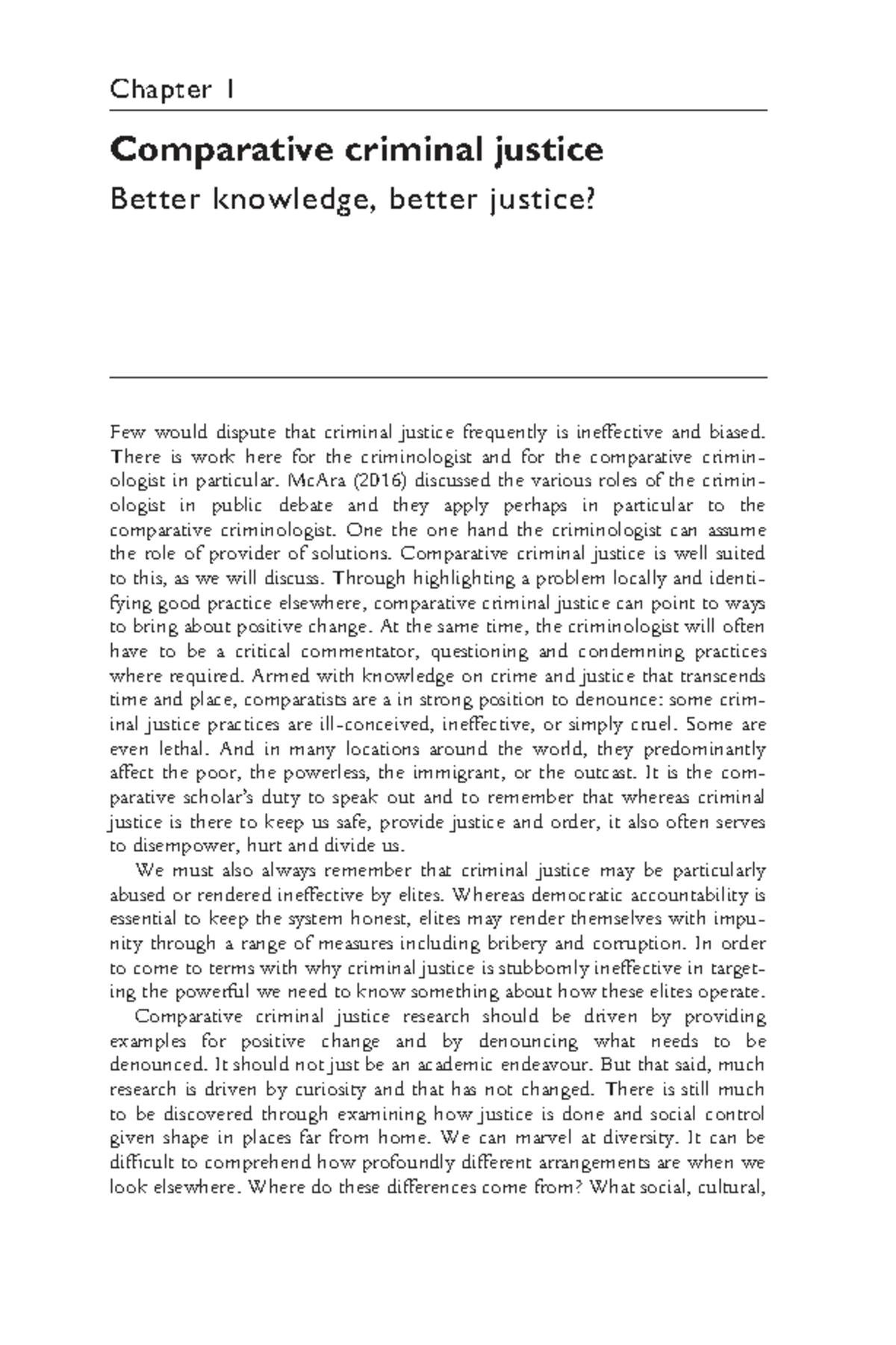 Comparative Criminal Justice: Insights from Global Systems and ...
