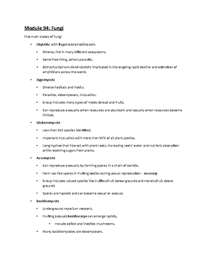 Biology 101: Exam 2 Study Guide on Cell Transport and Metabolism - Exam ...