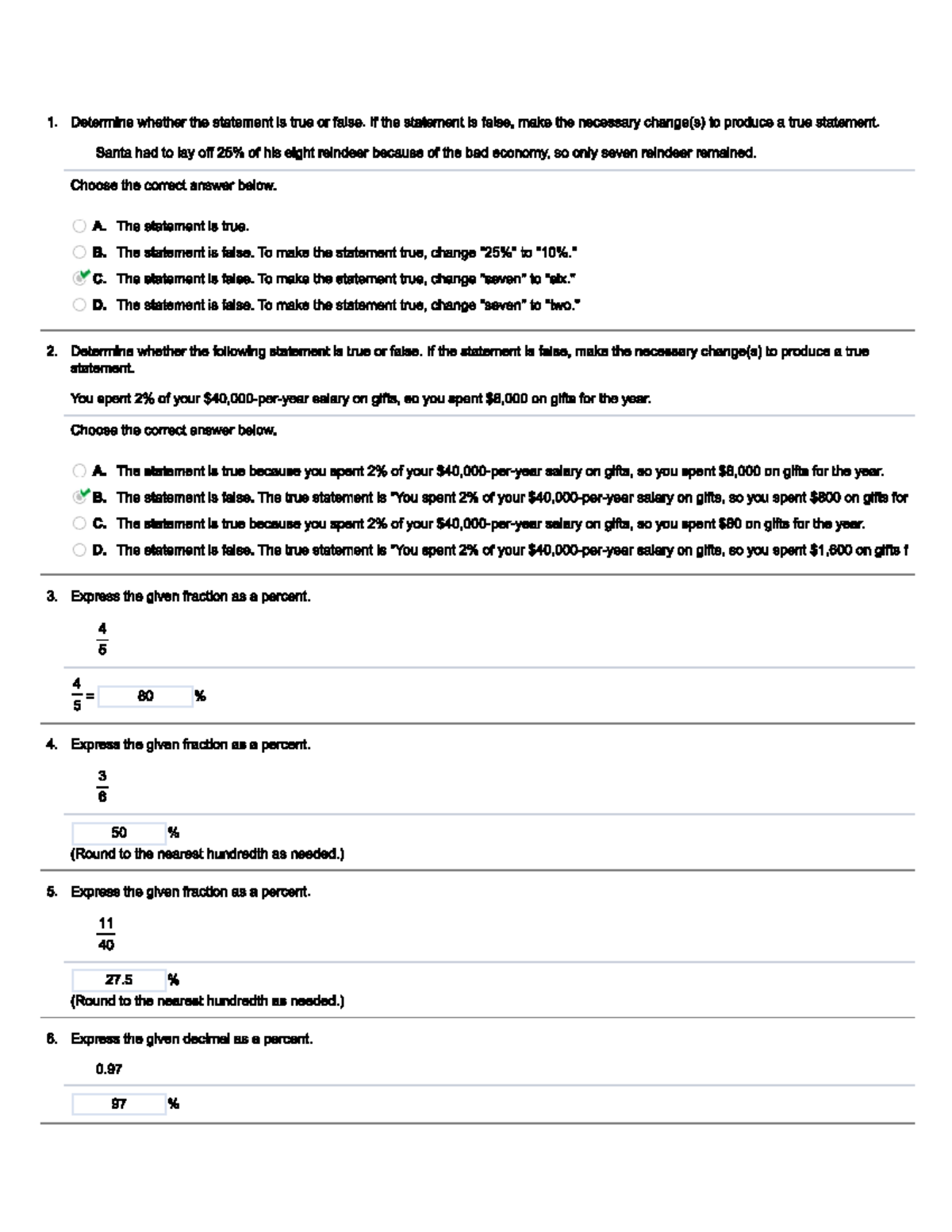 Hw 10 - homework ch 10.1 - 1. Determine whether the statement is true ...