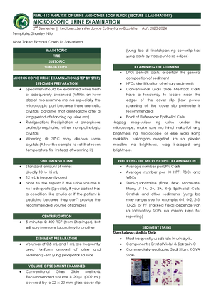 Cerebrospinal Fluid - CSF Notes - MT 4A CEREBROSPINAL FLUID ...