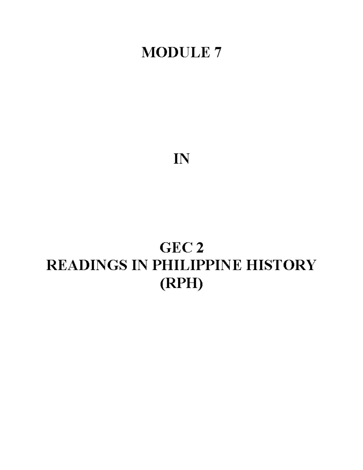 Module 7 in GEC 2: Corazon Aquino's Speech to US Congress - Studocu