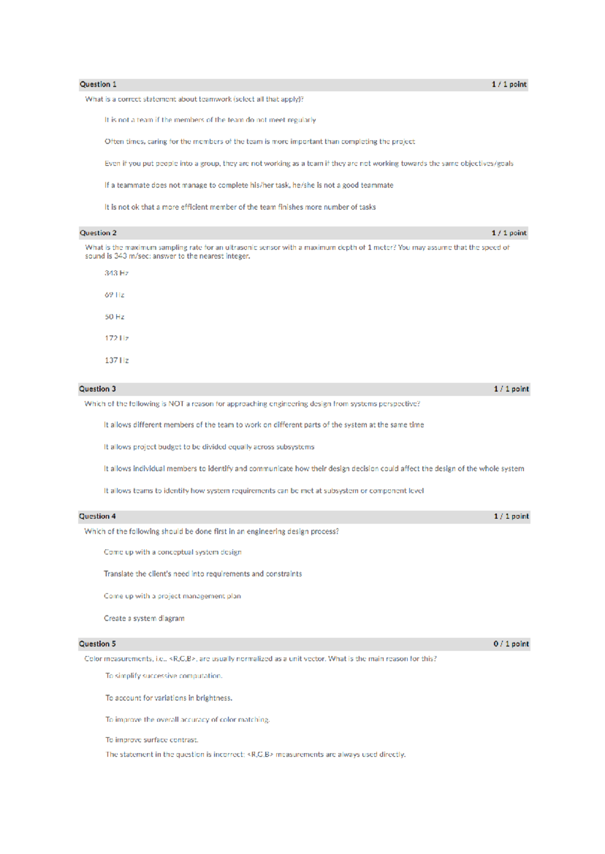 ECSE 211 Midterm Exam Study Guide - Winter 2022 - Studocu