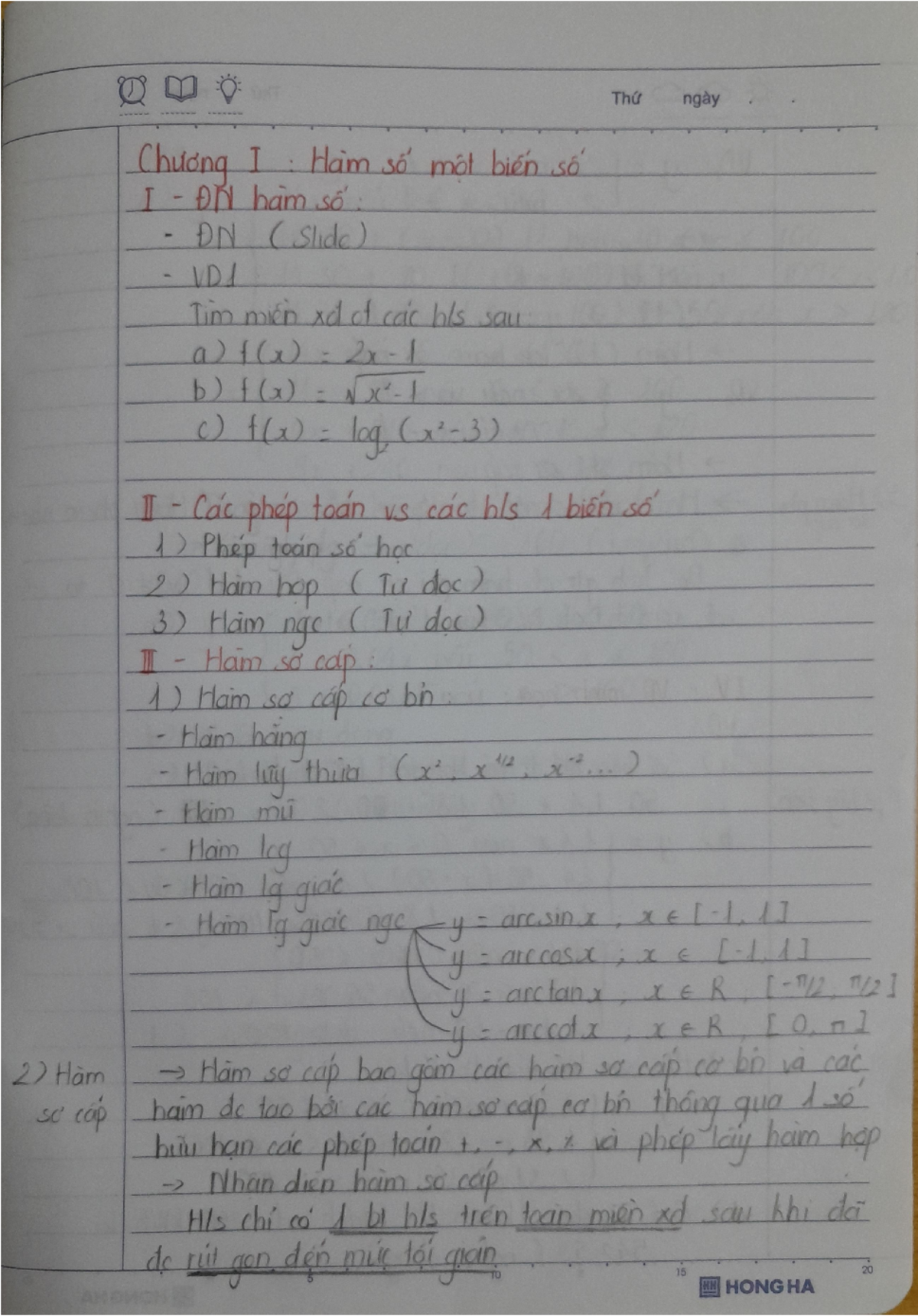 Tcc2 - Lecture Notes on Functions and Derivatives (Slide) - Studocu