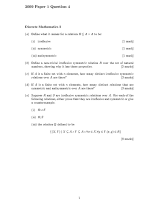 CS130 - 2016 Exam Practice Questions - THE UNIVERSITY OF WARWICK First ...
