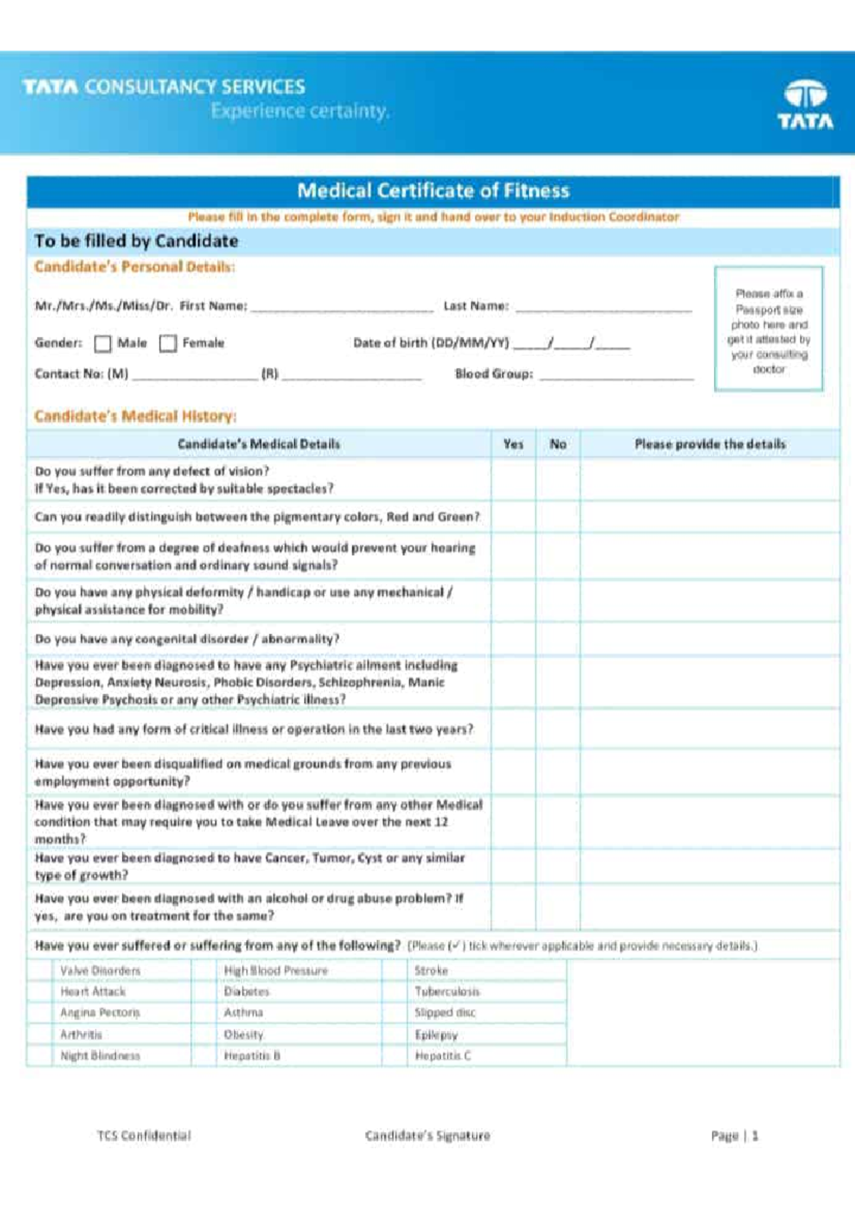 622374644 tcs Medical certificate - TATA CONSULTANCY SERVICES ...