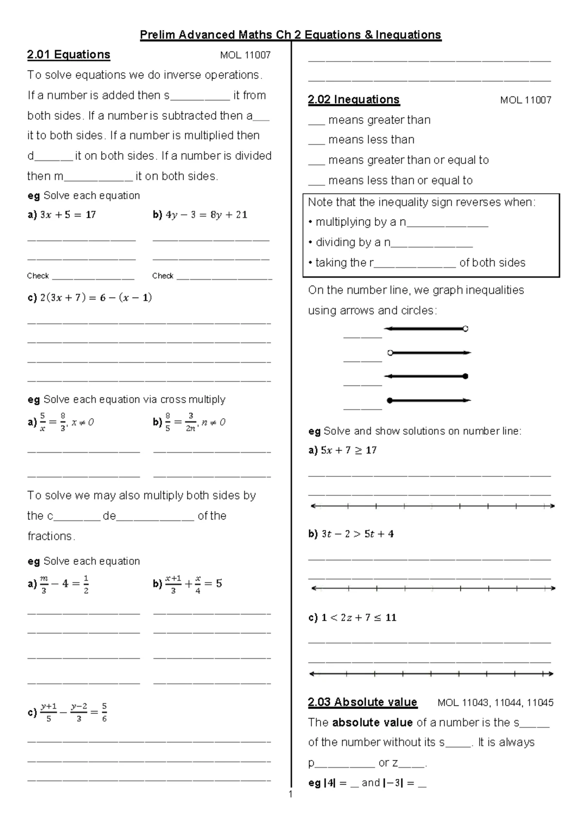 11 AST1 Maths Advanced Functions Practice Questions - Studocu