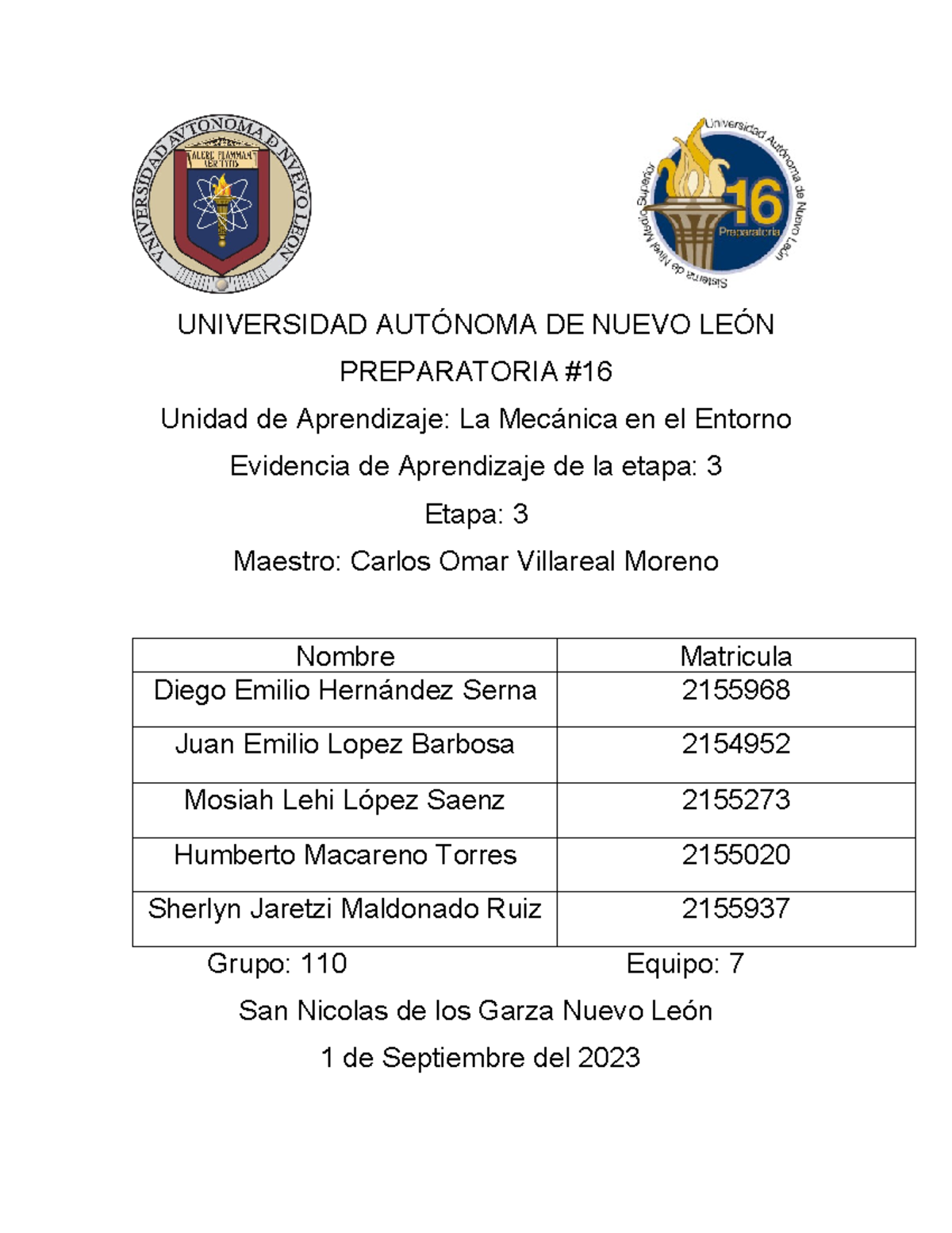 Equipo 7 EV3 Cyela - Evidencia etapa 3 - UNIVERSIDAD AUTÓNOMA DE NUEVO ...