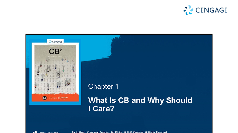 BEM 212 Chapter 1: Introduction to Consumer Behavior Concepts - Studocu