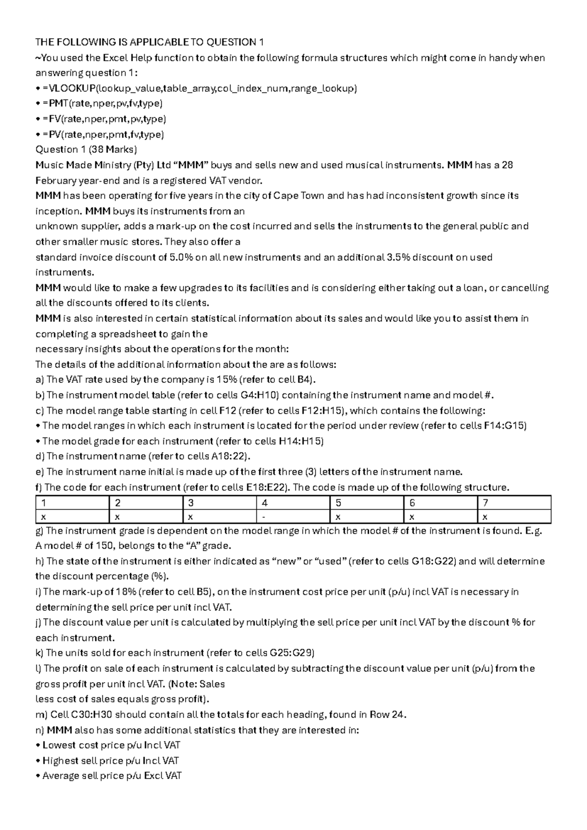 AIN2601 Final Exam - Practical Accounting Data Processing Summary - Studocu