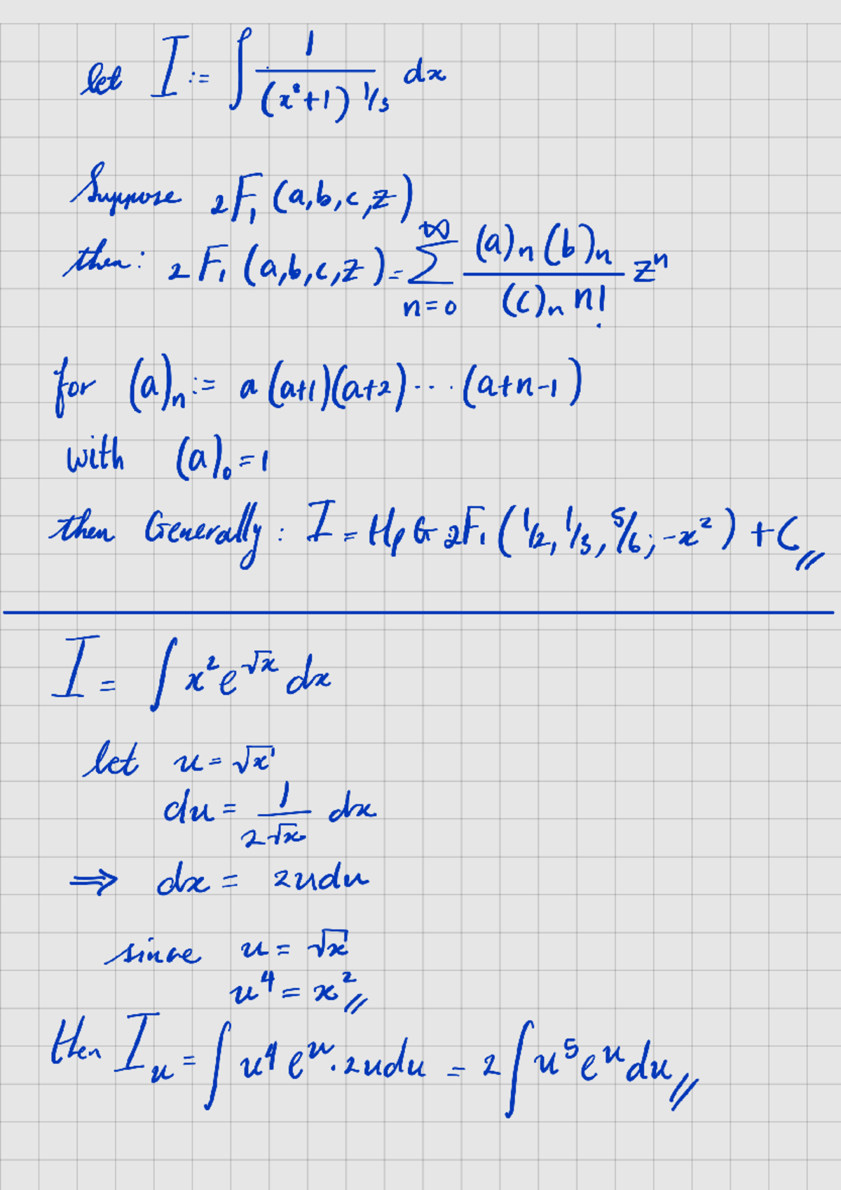 Integrals in Differential Calculus - MAT105 - let I f (x'tl) I 1/3 dx ...