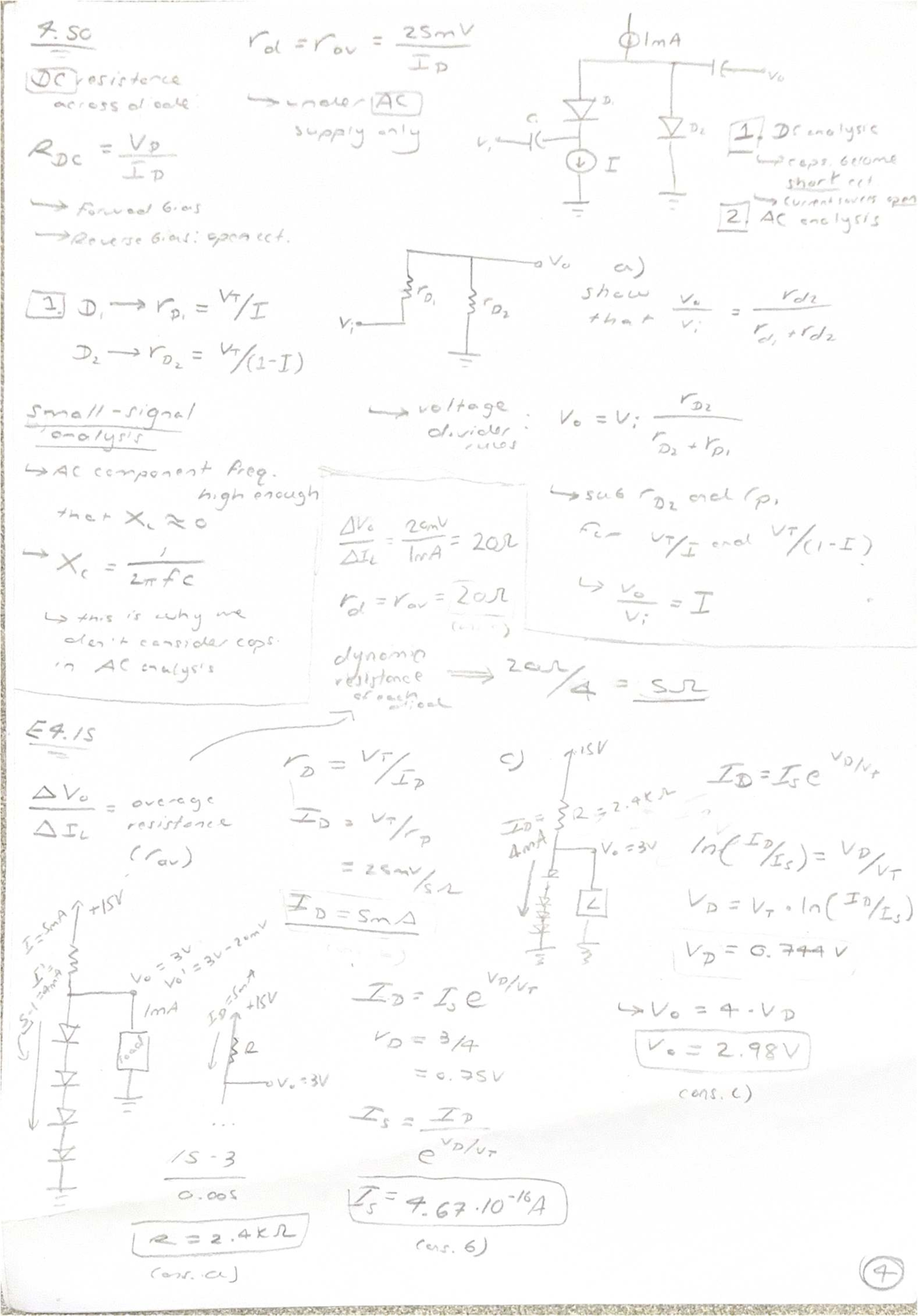 E311 - Worked Tutorial Questions & Notes for Elec311 - Studocu