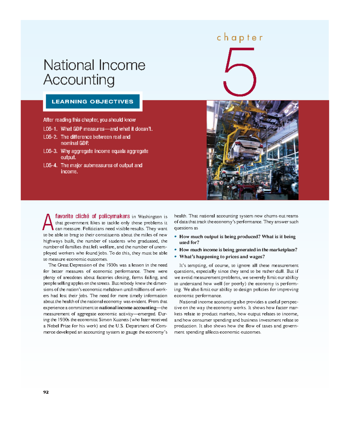 Chapter 01: National Income Accounting (ECO 101) - Key Concepts and ...