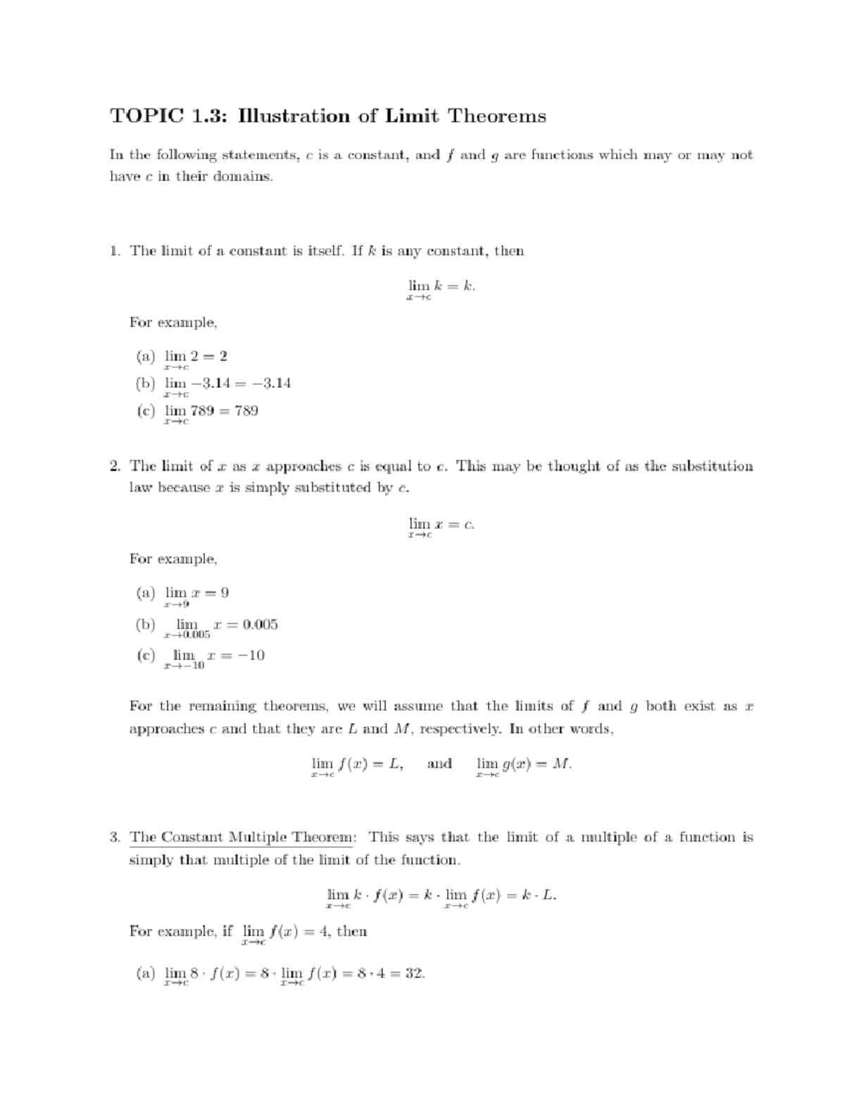 Lesson-1 - bascalll i2 - TOPIC 1: Illustration of Limit Theorems In the ...