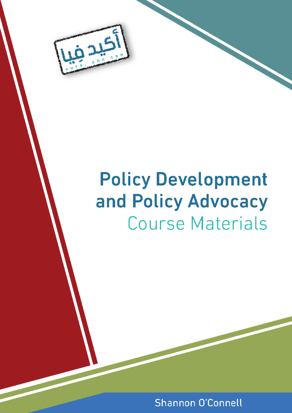 Policy Development & Advocacy Course Materials (PDA 101) - Studocu