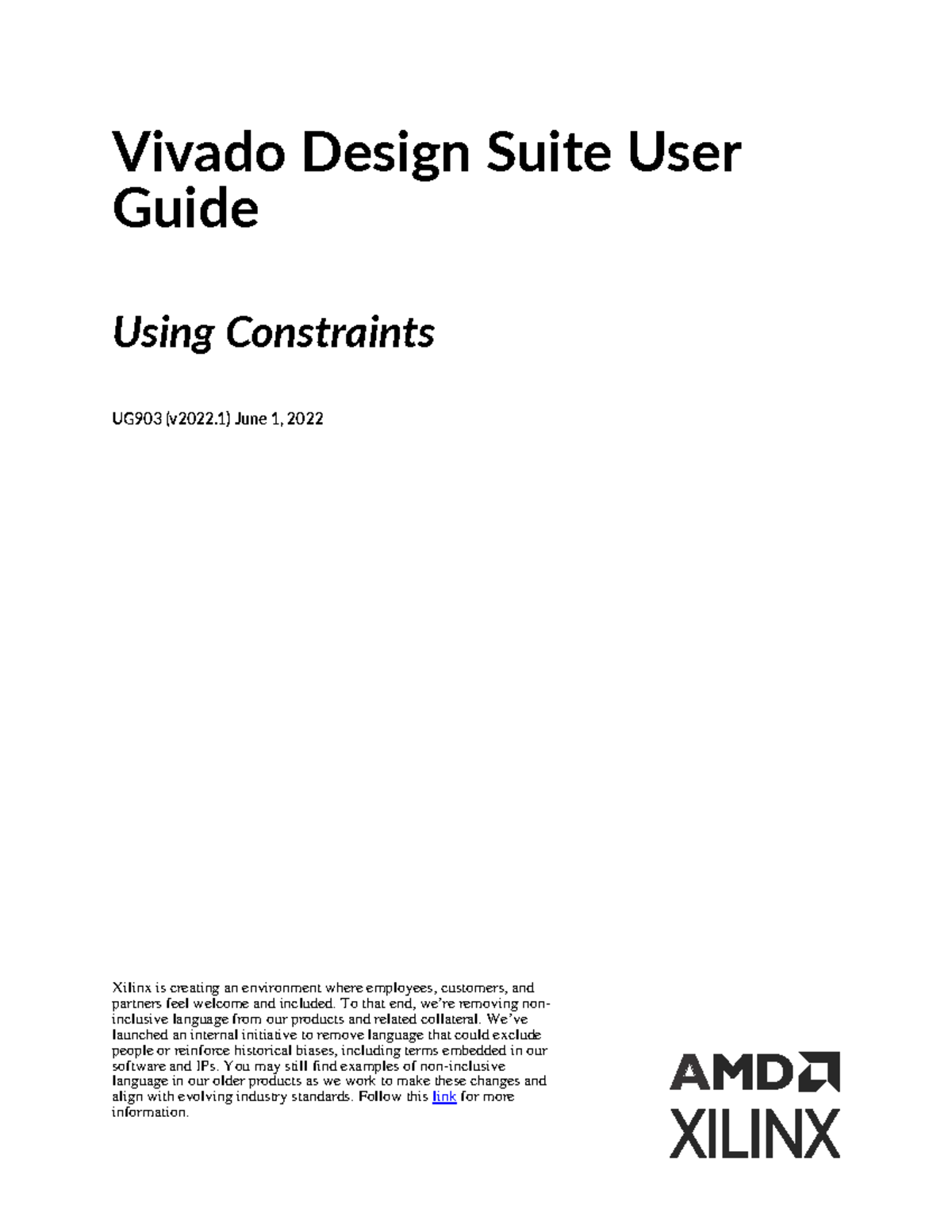 UG903 Vivado Design Suite User Guide: Using Constraints (v2022.1) - Studocu