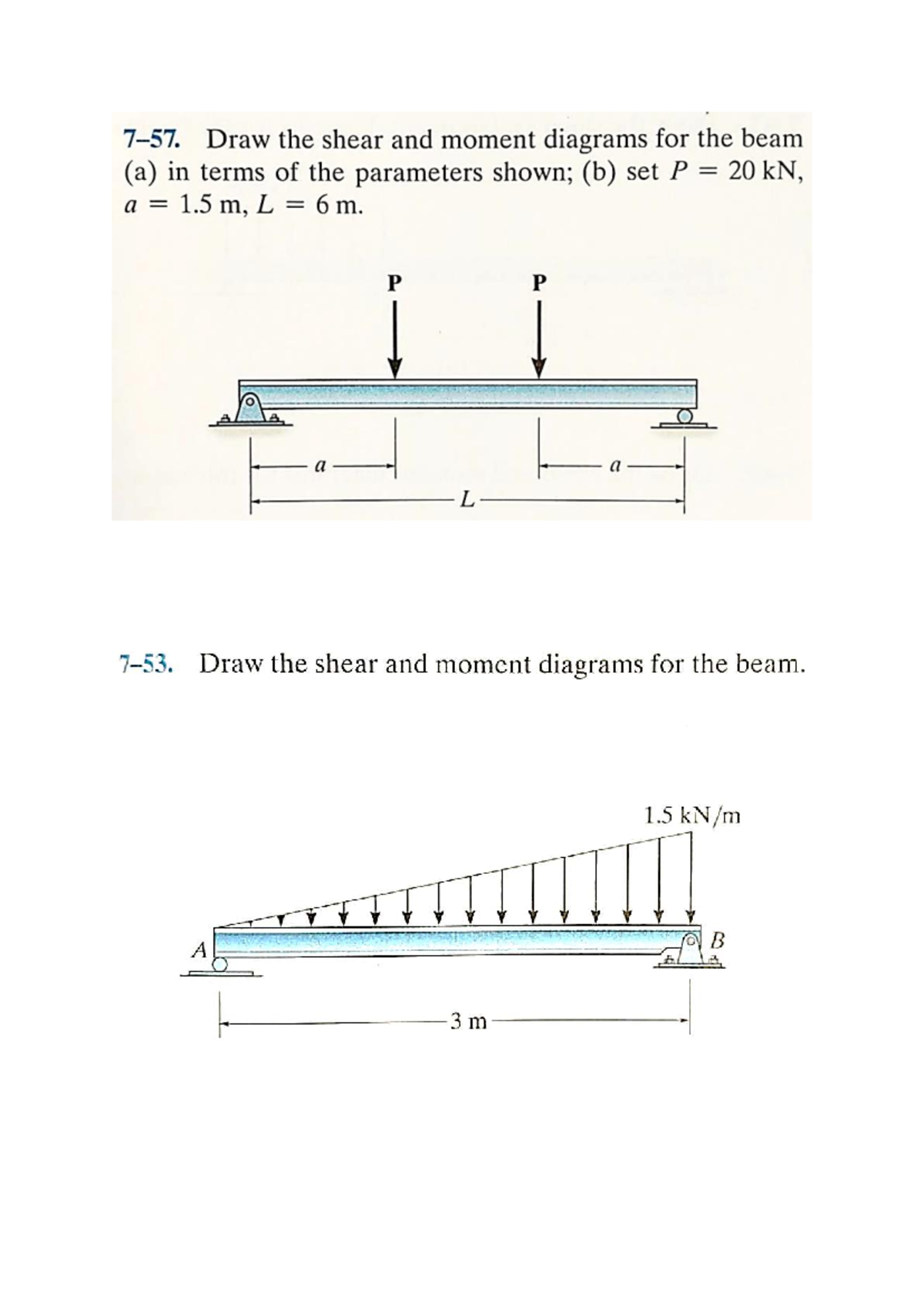 Shear and Moment Diagrams Tutorial 7 - Beam Analysis - Studocu