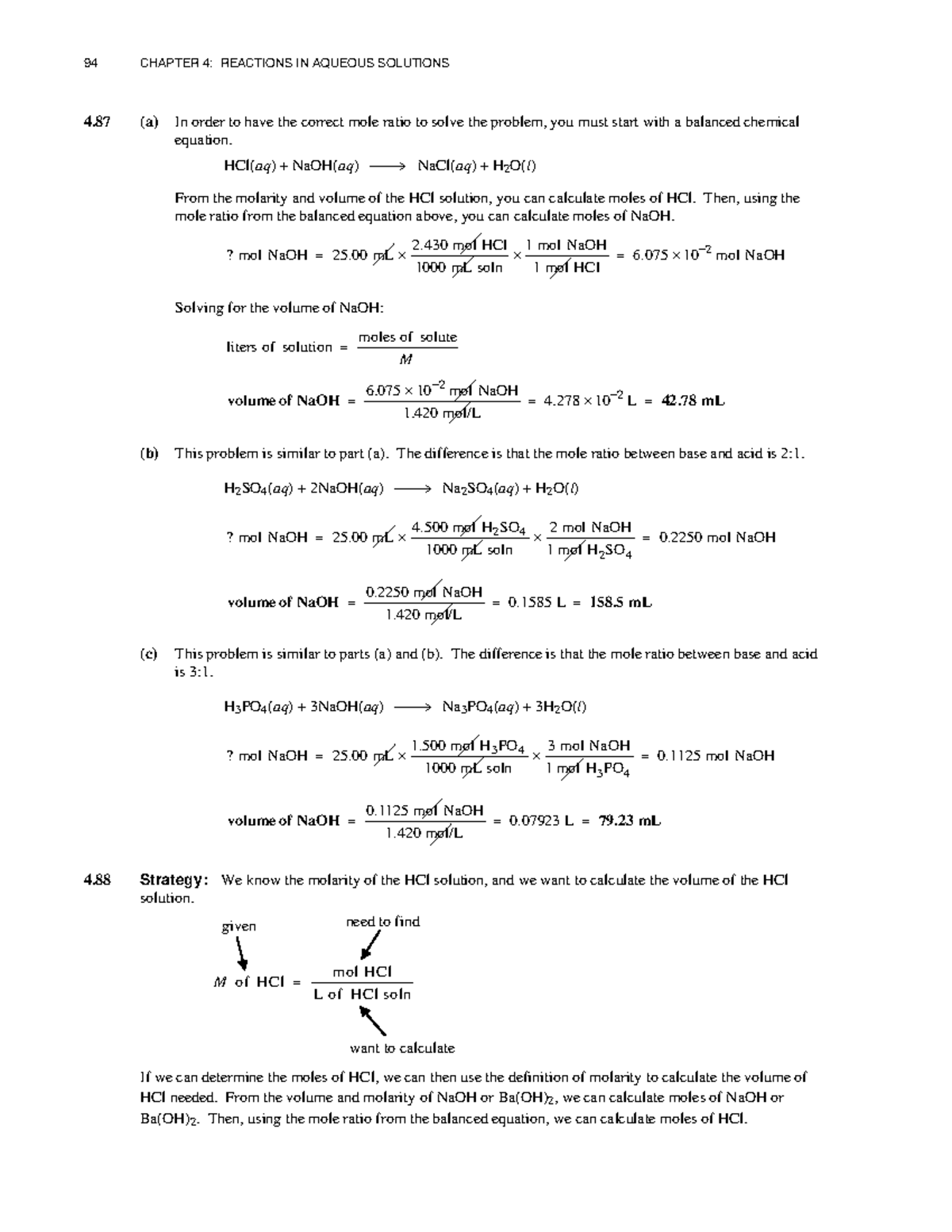 94 CHEM 10: Chapter 4 - Reactions in Aqueous Solutions Solutions - Studocu