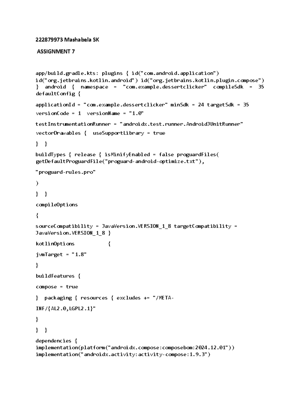 222879973 Assign 7 - Summary Computer - 222879973 Mashabela SK ...