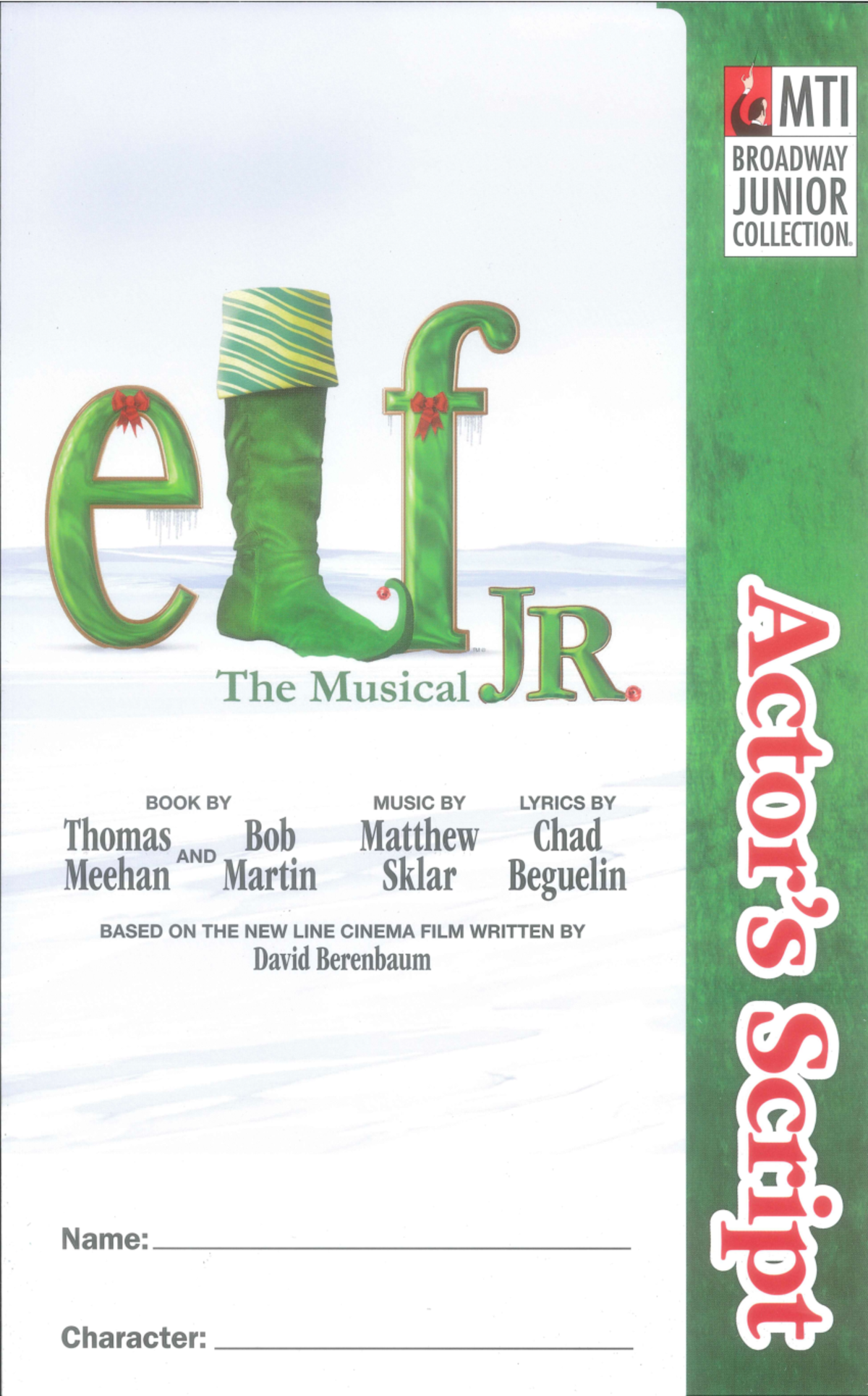Elf The Musical JR - Complete Script Analysis and Rehearsal Guide - Studocu