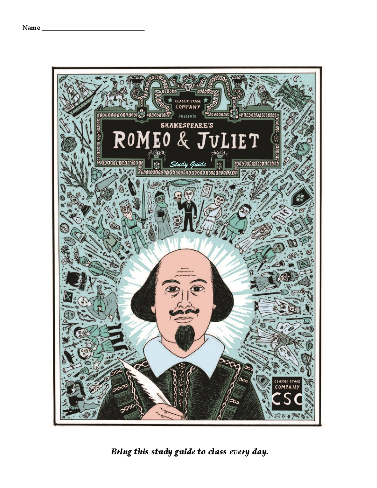 Romeo and Juliet 2015 - Comprehensive Study Guide and Answer Key - Studocu