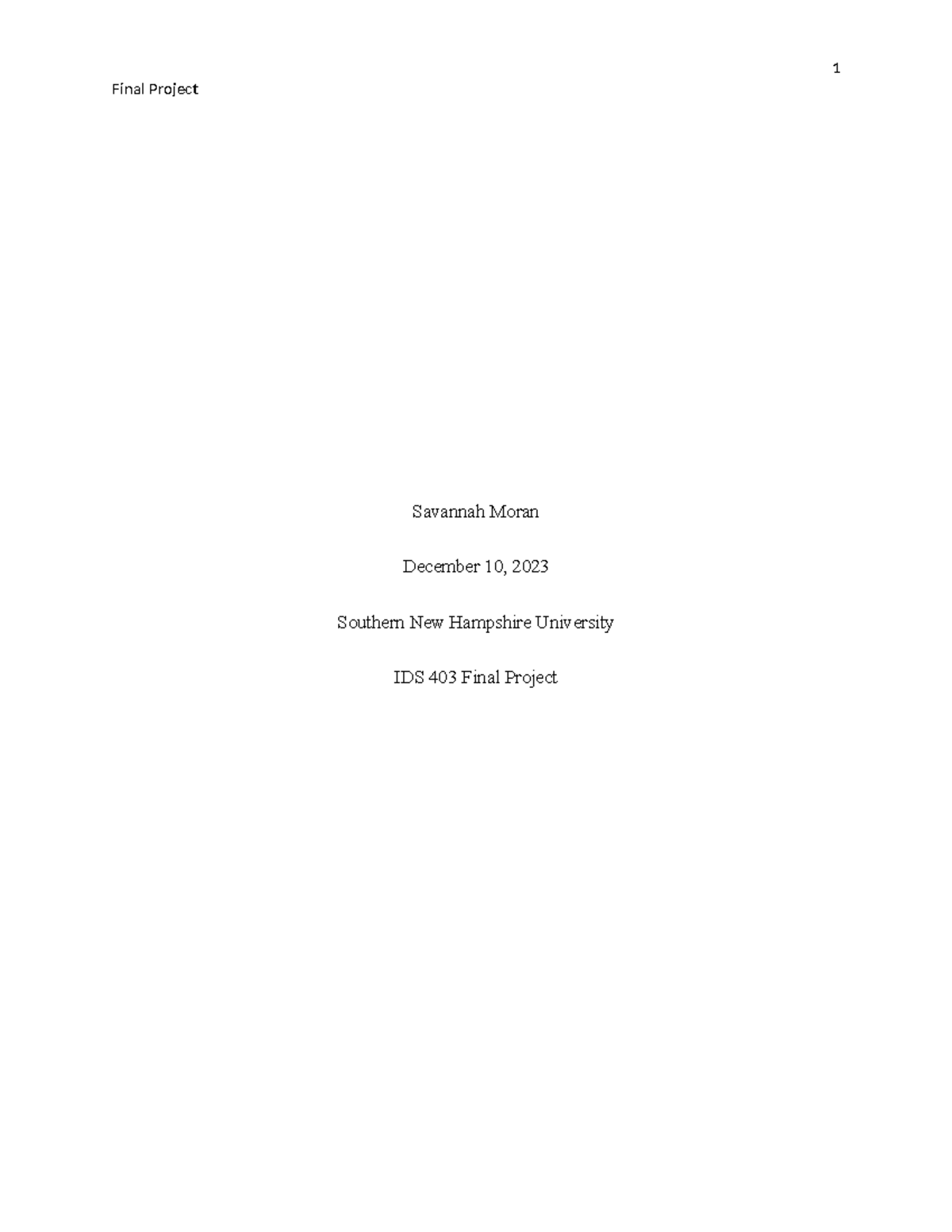 IDS 403 Final Project: Analyzing the Role of Nuclear Energy for ...