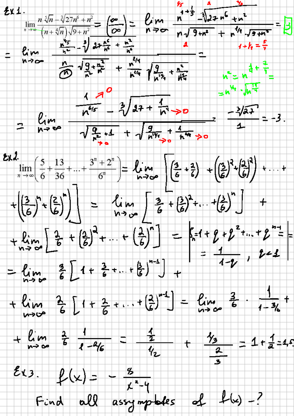 Lecture 5 - Limits and Asymptotes in Calculus (MATH 101) - Studocu