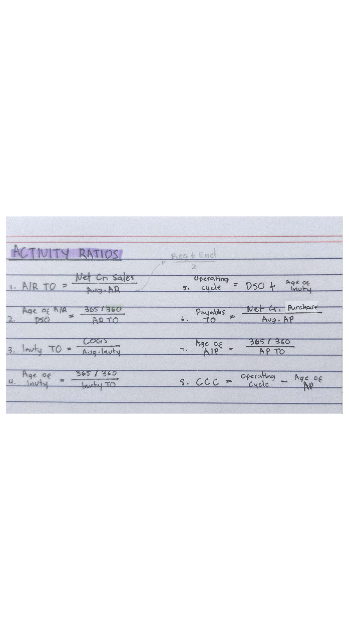 FS Analysis Formula Review: Key Ratios and Calculations - Studocu