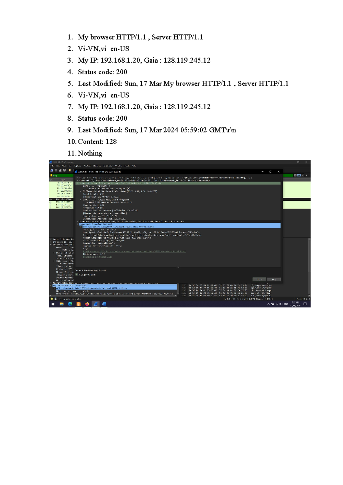 HTTP/1.1 Status Code Analysis - Final Notes - Studocu