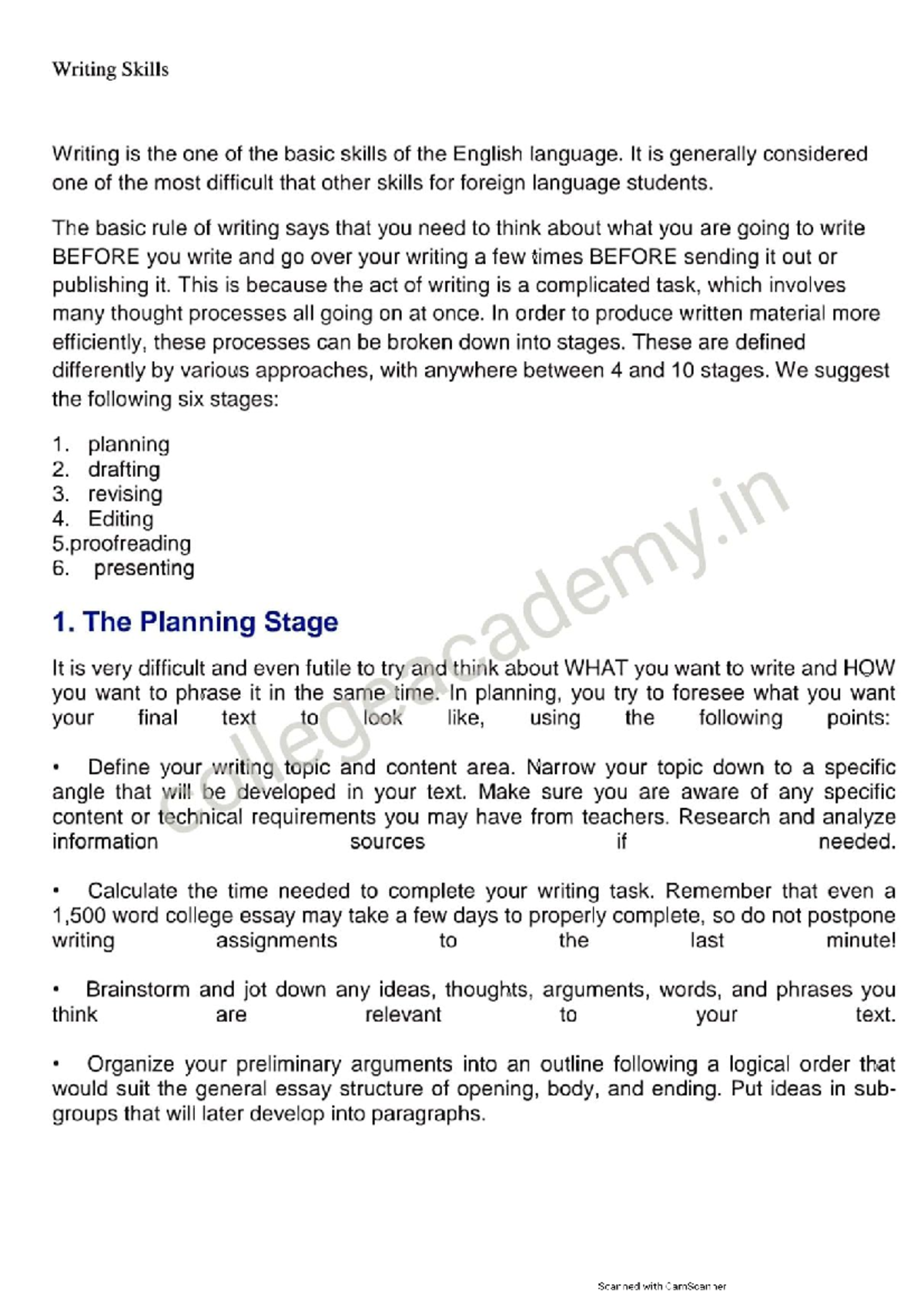English Unit 4: Writing Skills and Effective Communication Techniques ...