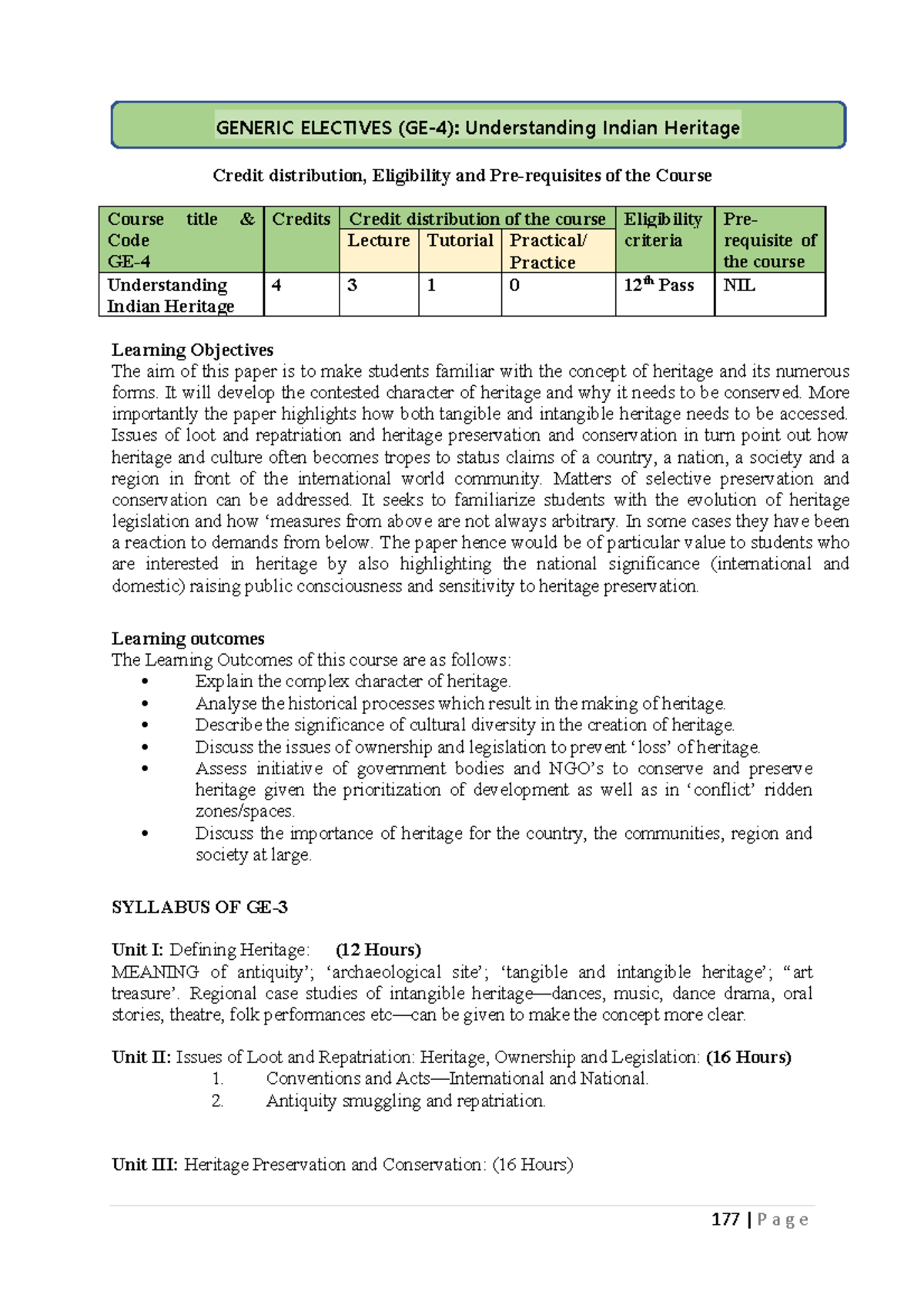 gec-sem-ii-understanding-indian-heritage-course-overview-syllabus