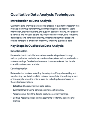 Qualitative Research Methods and Approaches: Insights and Applications ...