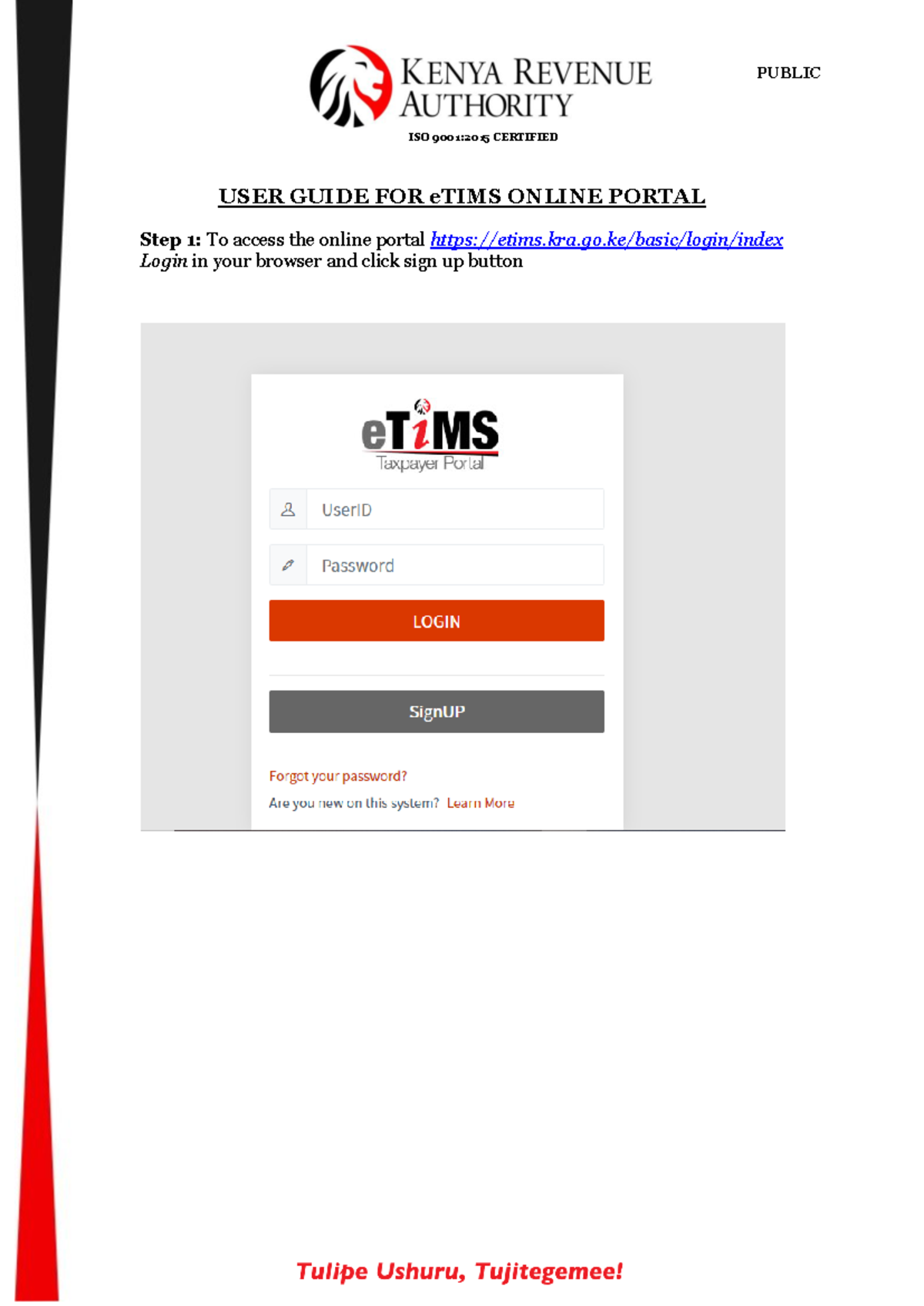 etims-online-portal-user-guide-for-taxpayers-step-by-step-studocu