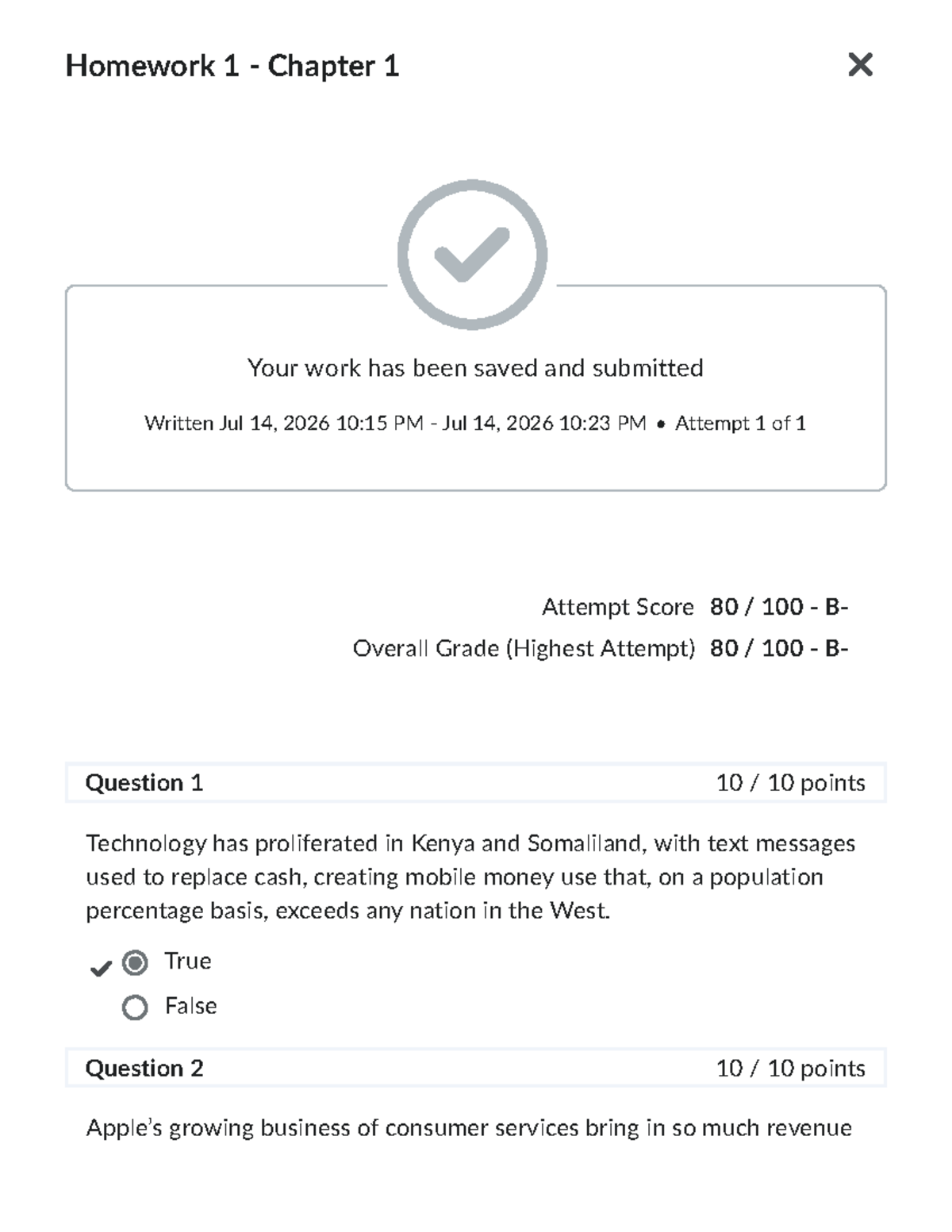 Homework 1 - Chapter 1 - Studocu