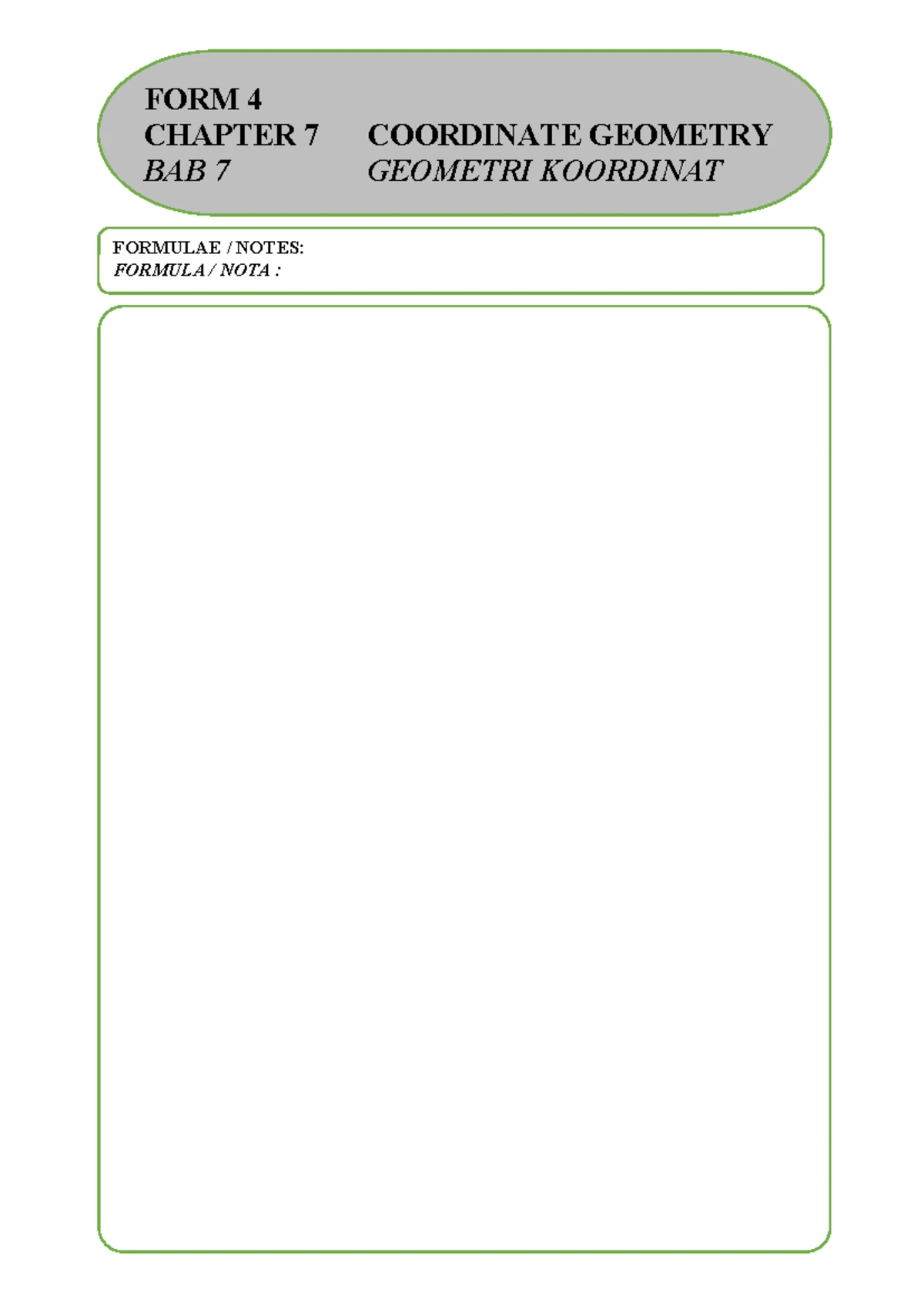 F4 C1 Functions - Exam Notes and Practice Questions - Studocu