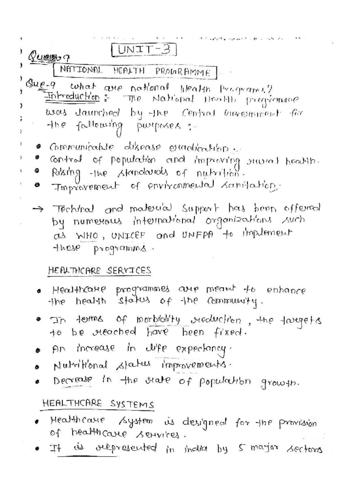 National Health Programmes Overview: Key Initiatives and Strategies ...