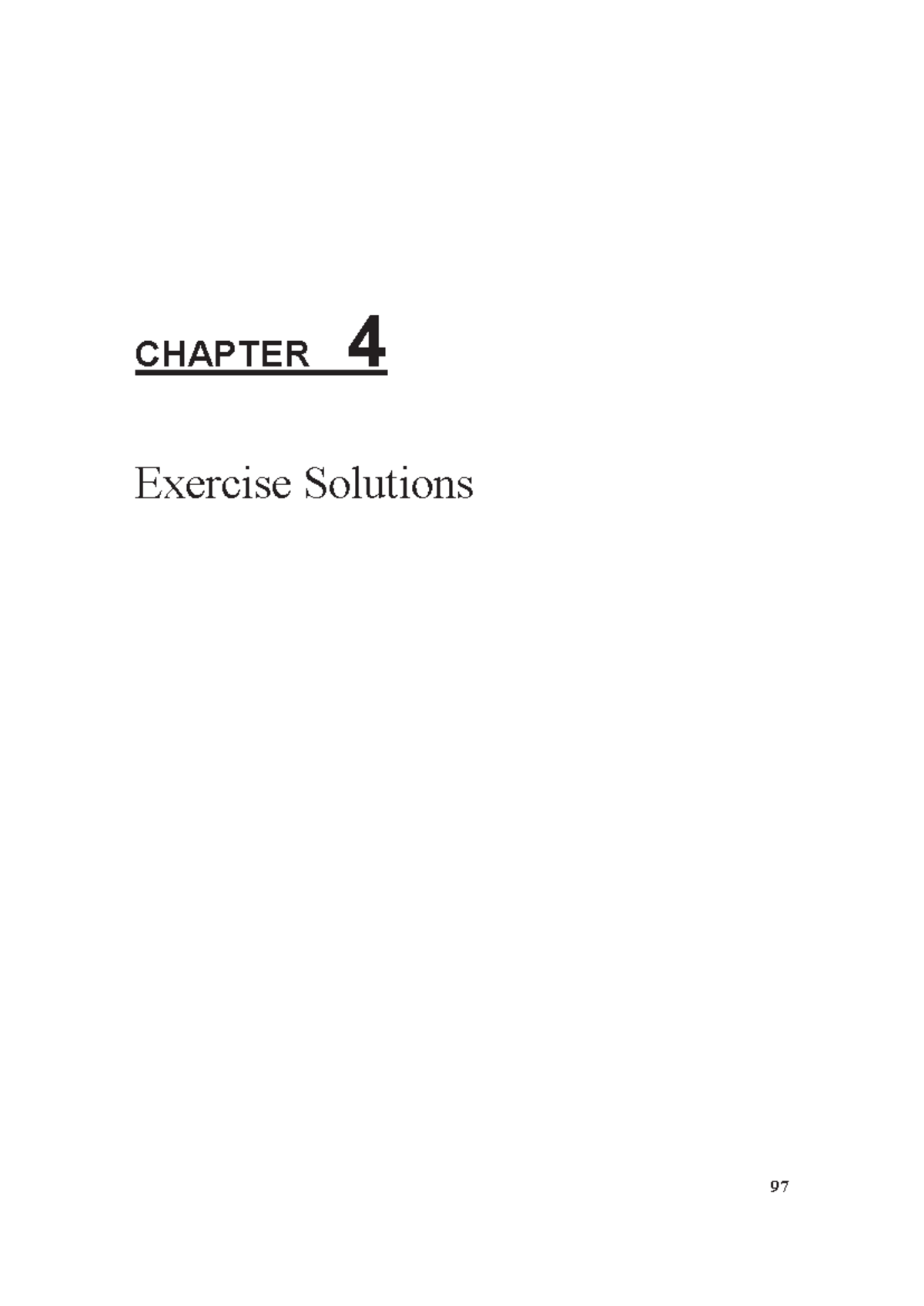 Solutions for Exercises in Chapter 4 - Statistics Analysis - Studocu