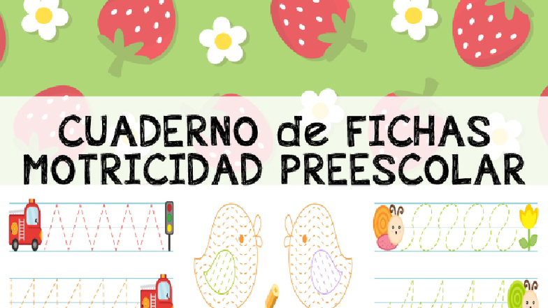Grafomotricidad FINA - Español A: Literatura NM - CUADERNO de FICHAS ...