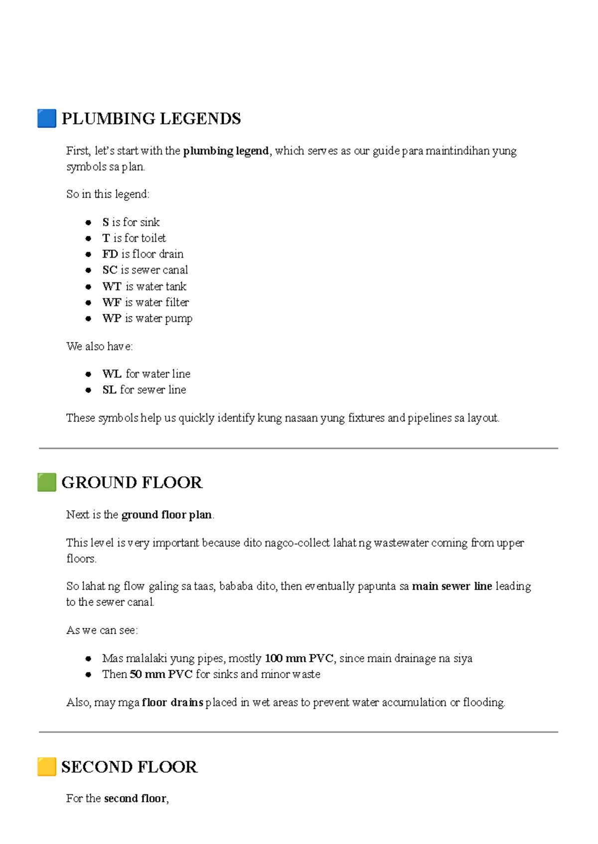 Sanitary Notes: Plumbing System Overview and Design (PLUMBING 101 ...
