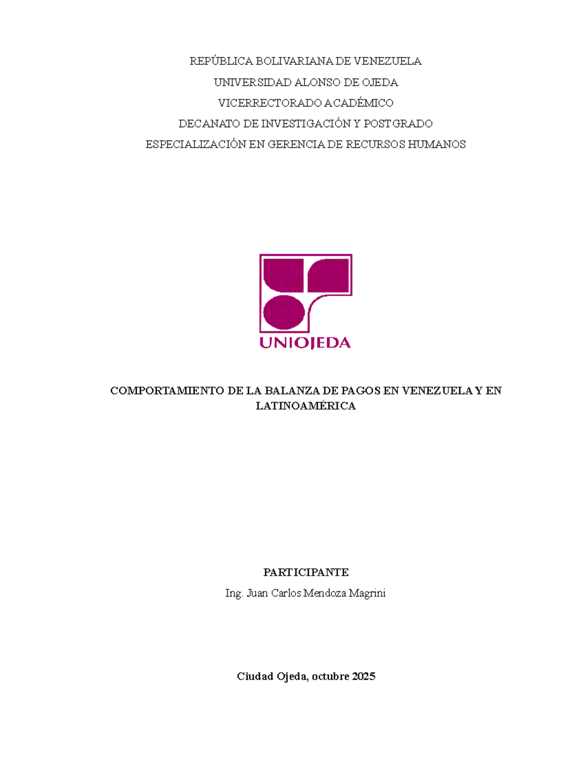 Comportamiento de la Balanza de Pagos en Venezuela y Latinoamérica ...