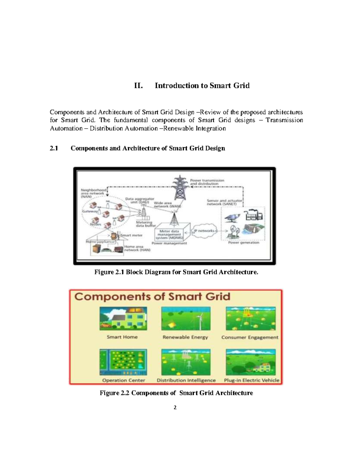 Smart Grid Design: Components & Architecture Overview for Course EE501 ...